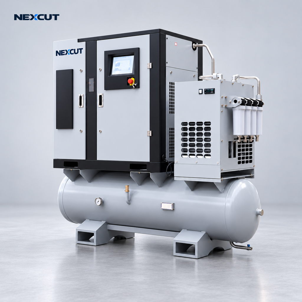 22 kW 16 Bar Laser Cutting Air Compressor | NEXCUT