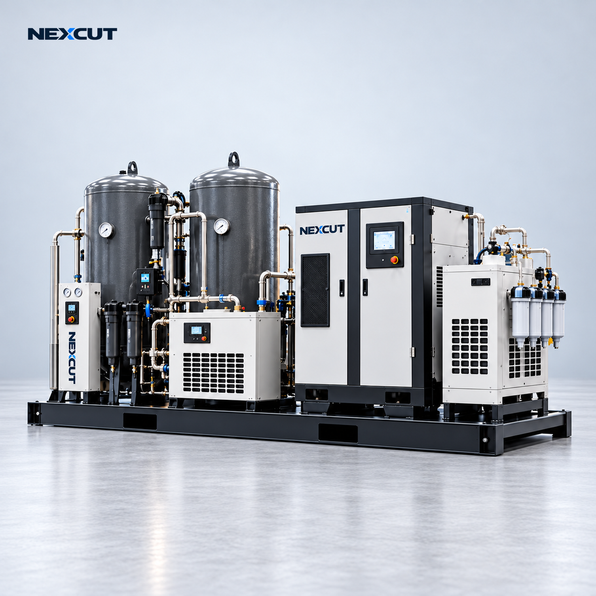 AIR 22-20S | 22 kW 20 Bar Skid-Mounted Air Compressor